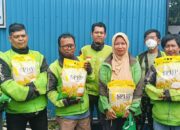 Driver Ojol Terdampak Karhutla, Asrul Indrawan Apresiasi Bantuan Beras Pemprov Sumsel: Bukti Negara Hadir