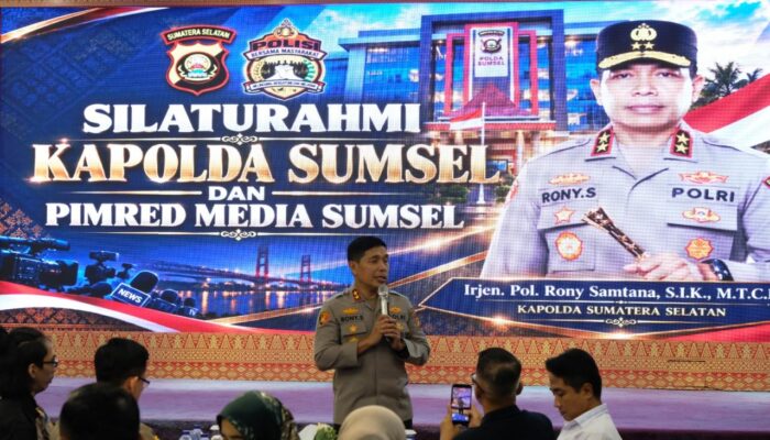 Kapolda Sumsel dan Insan Pers Pererat Kemitraan, Wujudkan Semangat Polisi Bersama Masyarakat