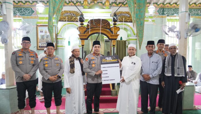 Kapolda Sumsel Gandeng Pemkot dan Tokoh Masyarakat Tata Kawasan Lorong Manggar