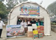 GAPKI Sumsel Salurkan Bantuan ke Empat Posko Kesehatan untuk Warga Terdampak Kabut Asap